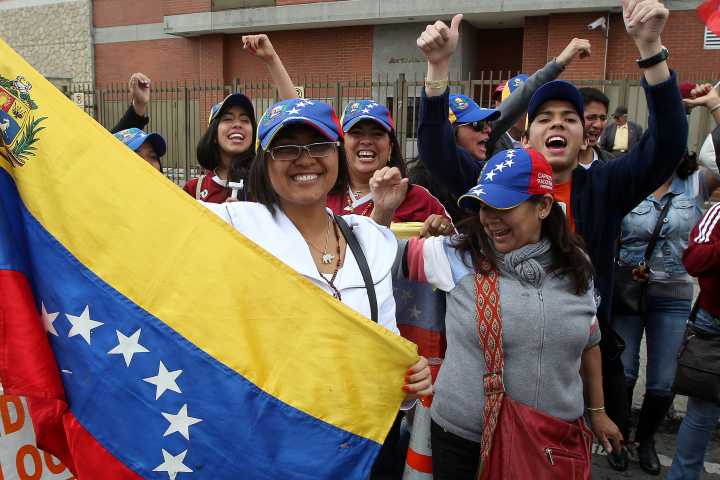 Venezuela a Colombia