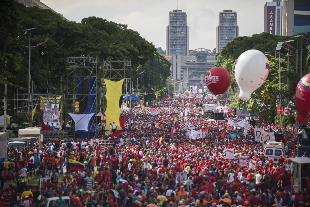 Manifestación en contra de Nicolás Maduro Foto_ Eneas De Troya