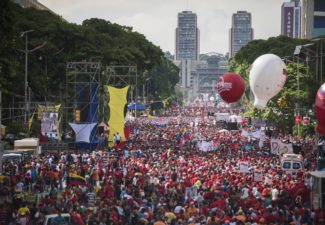 Manifestación en contra de Nicolás Maduro Foto_ Eneas De Troya
