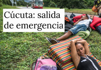 Diez periodistas venezolanos viajaron desde Caracas para reportear la crisis migratoria en la frontera con Colombia.