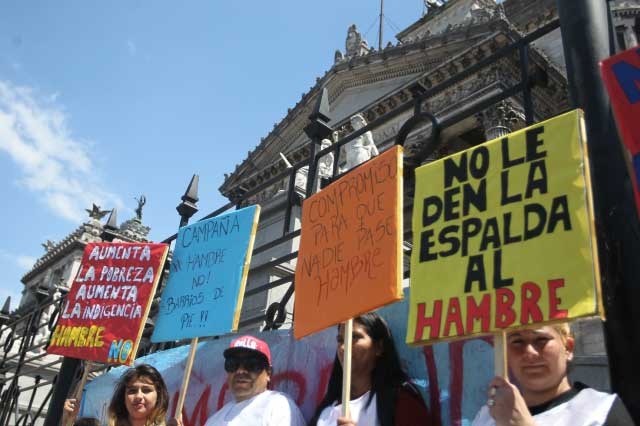 Hambre, bancos de alimentos