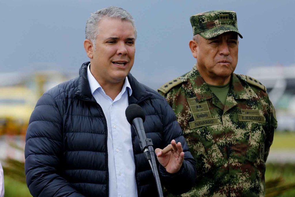 ELN, Iván Duque