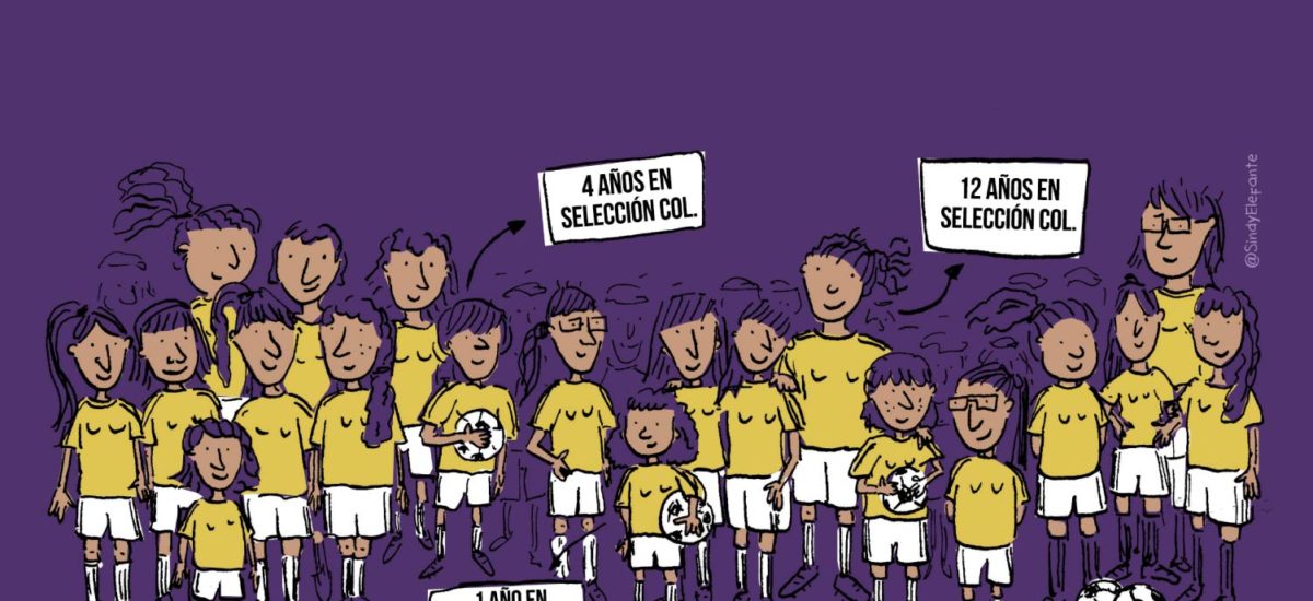 Fútbol femenino, Colombia