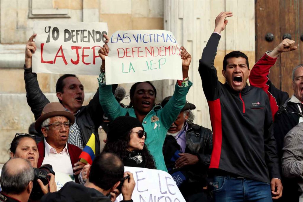 JEP, Duque, Corte Constitucional