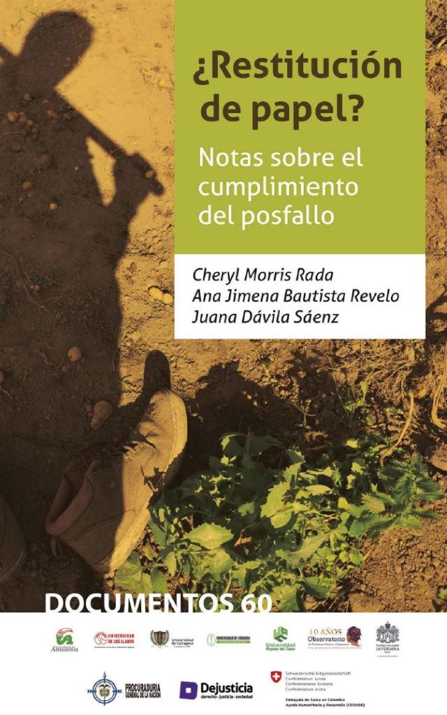 Tierras restitución