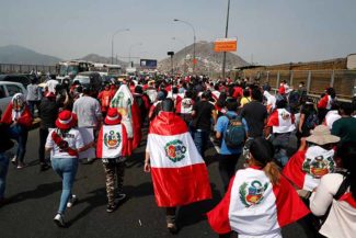 Protestas Perú