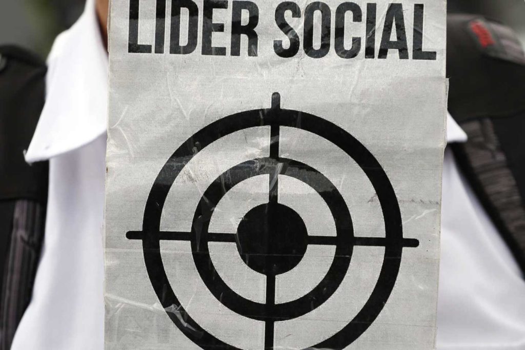 Cifras líderes sociales