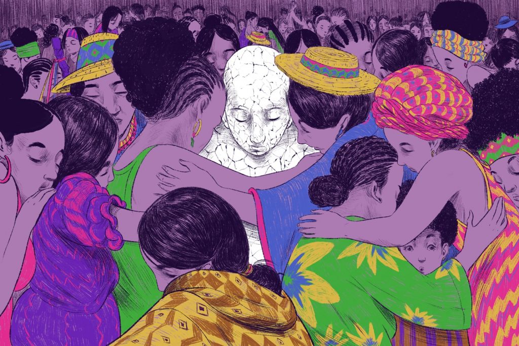 Violencia sexual en contra de mujeres afro e indígenas