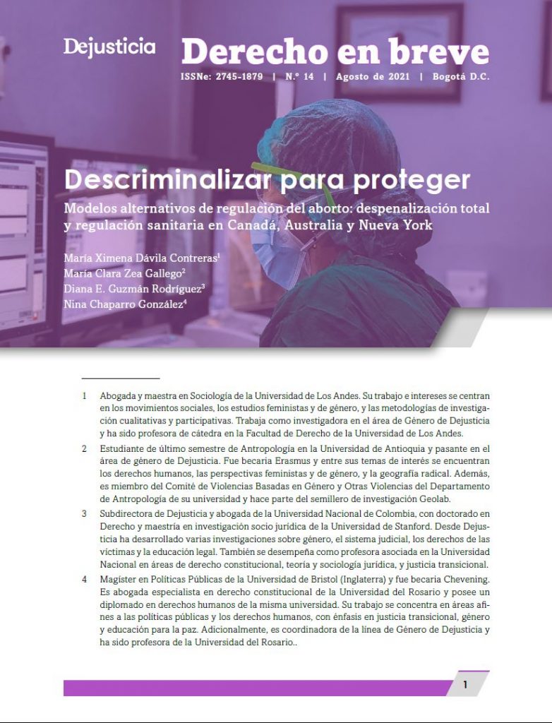 Descriminalizar aborto