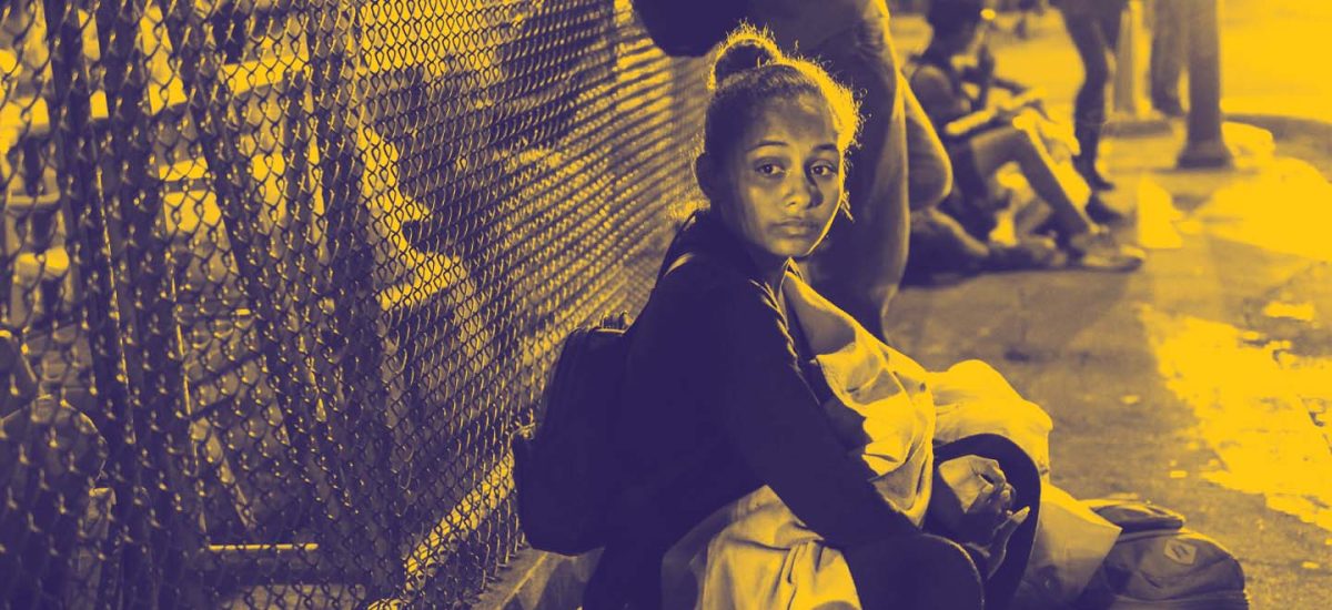 mujer migrante