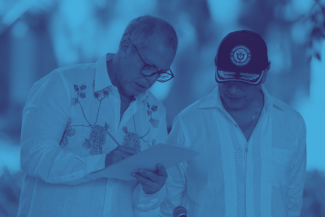 El actual jefe de gabinete es el autodenominado pastor Alfredo Saade.